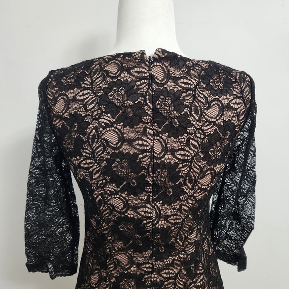 JS Collections Black Lace Dress - Picture 9 of 12